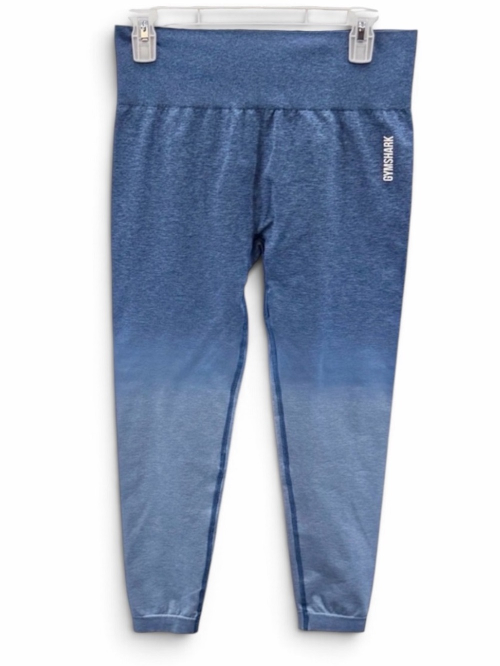 Gymshark Blue Adapt Ombré High Waist Seamless  7/8 Leggings Size XL